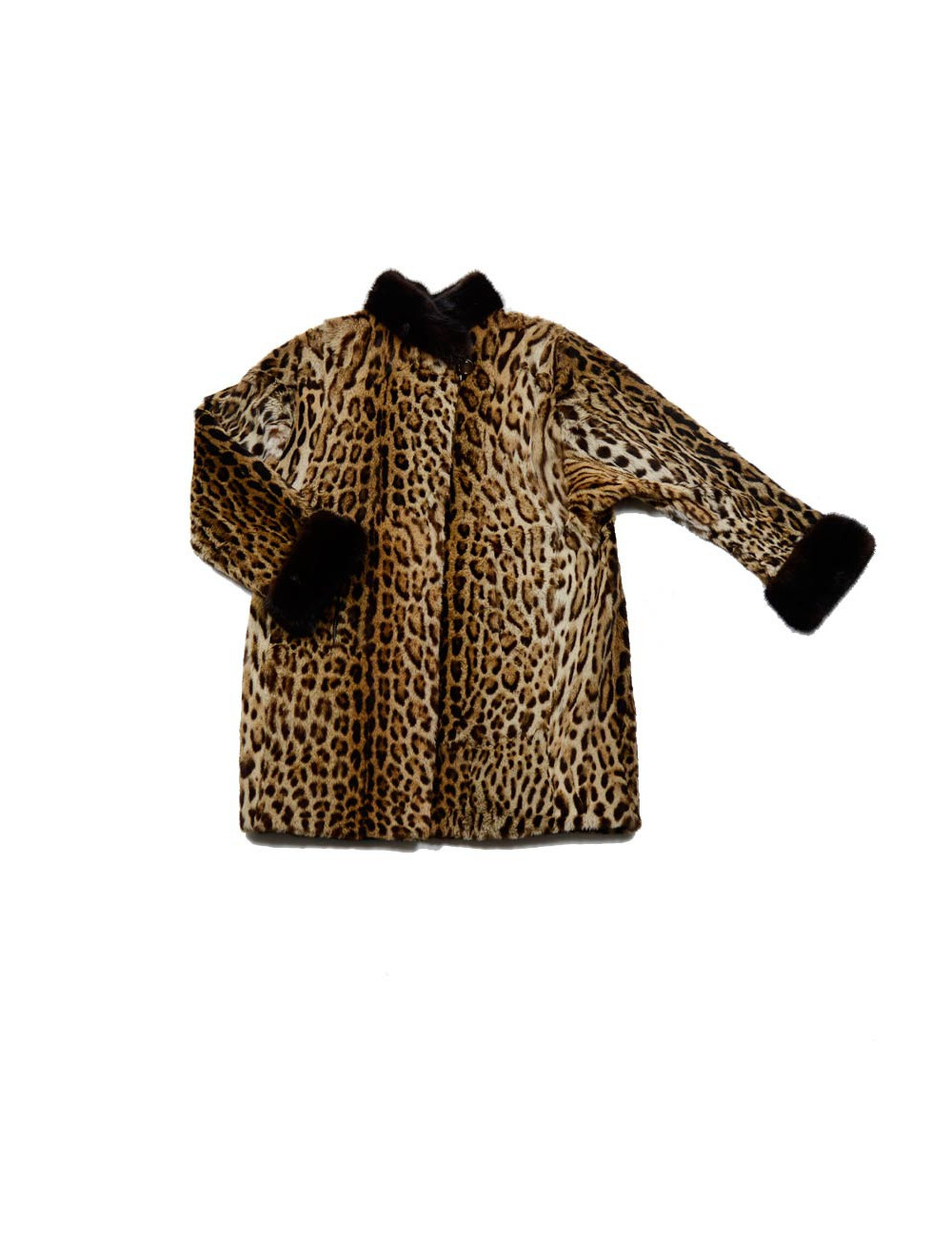 Veste 3/4 GERCAULT  t40 en fourrure oslo vintage