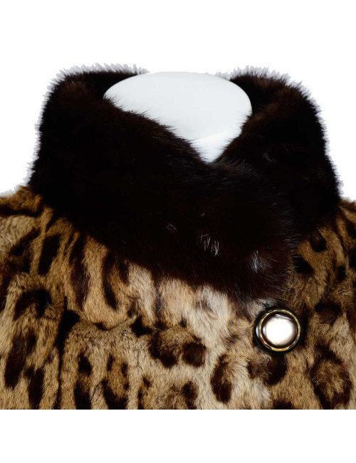 Veste 3/4 GERCAULT en fourrure oslo vintage