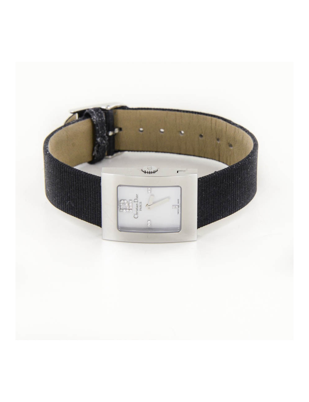 Montre "Malice"  DIOR acier et diamants