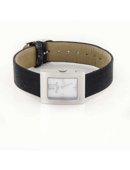 Montre "Malice"  DIOR acier et diamants