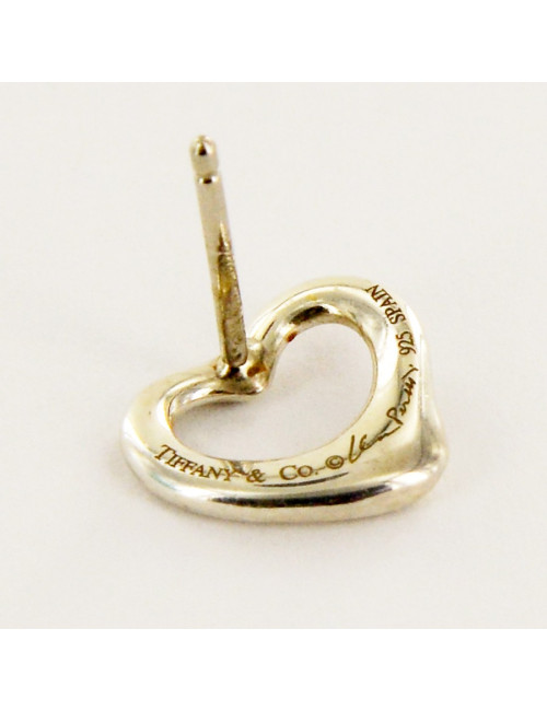 Clous d'oreille "coeur" TIFFANY & Co  argent 
