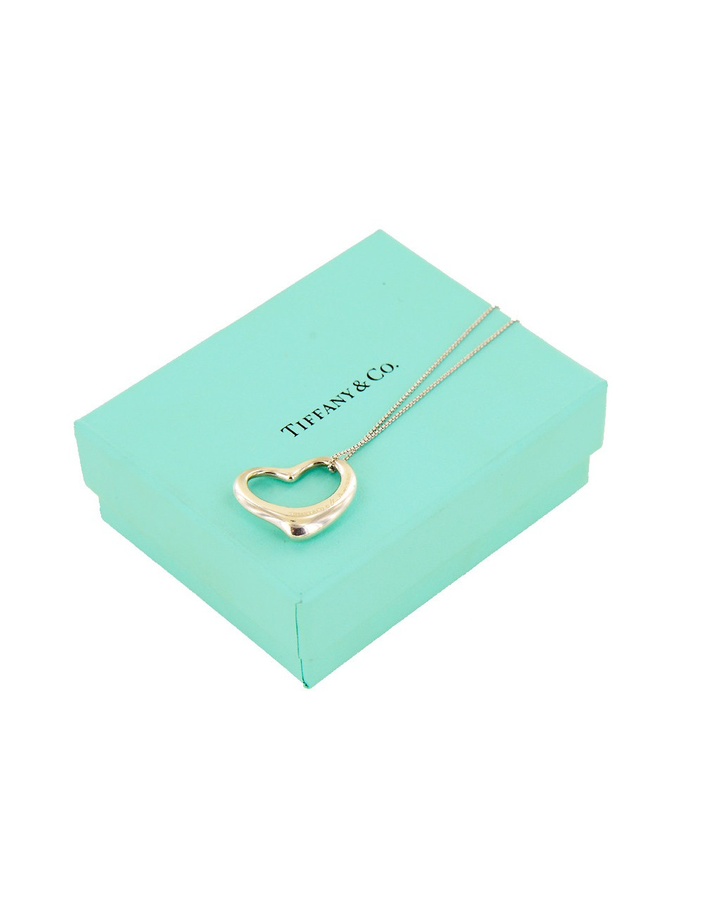 Collier "coeur" TIFFANY &Cie argent