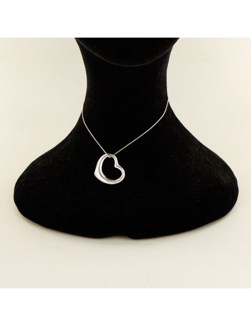 Collier "coeur" TIFFANY &Cie argent