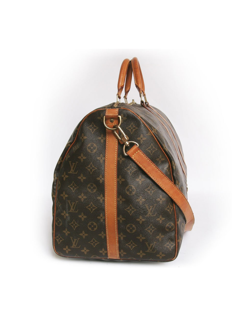Sac keepall 60 LOUIS VUITTON toile monogram avec bandoulière