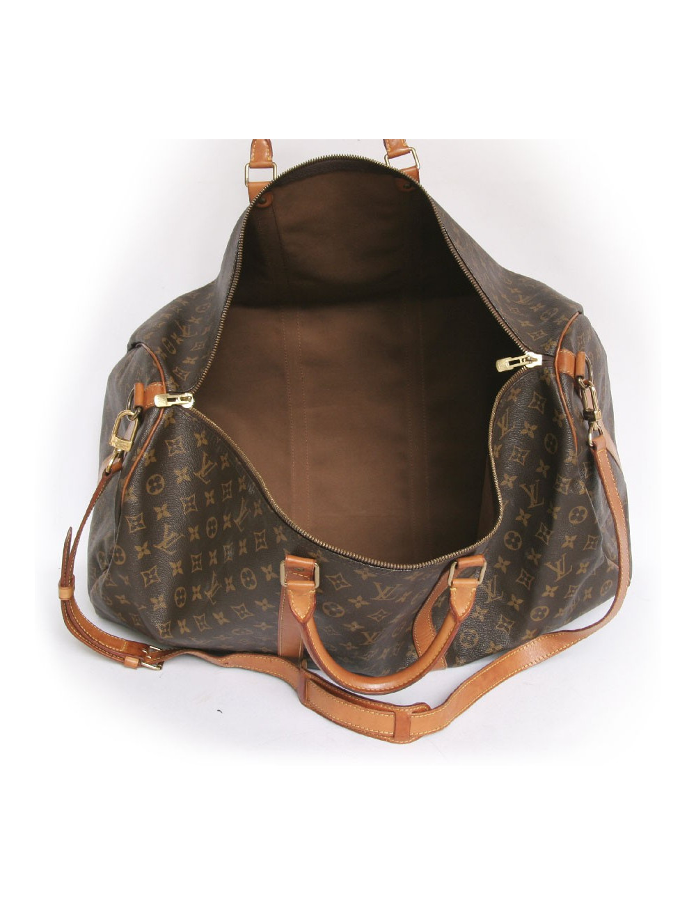 Sac keepall 60 LOUIS VUITTON toile monogram avec bandoulière