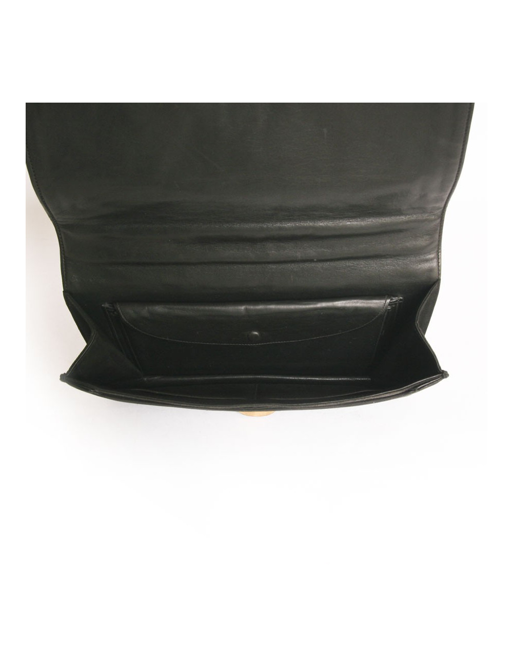 Sac HERMES vintage en daim noir