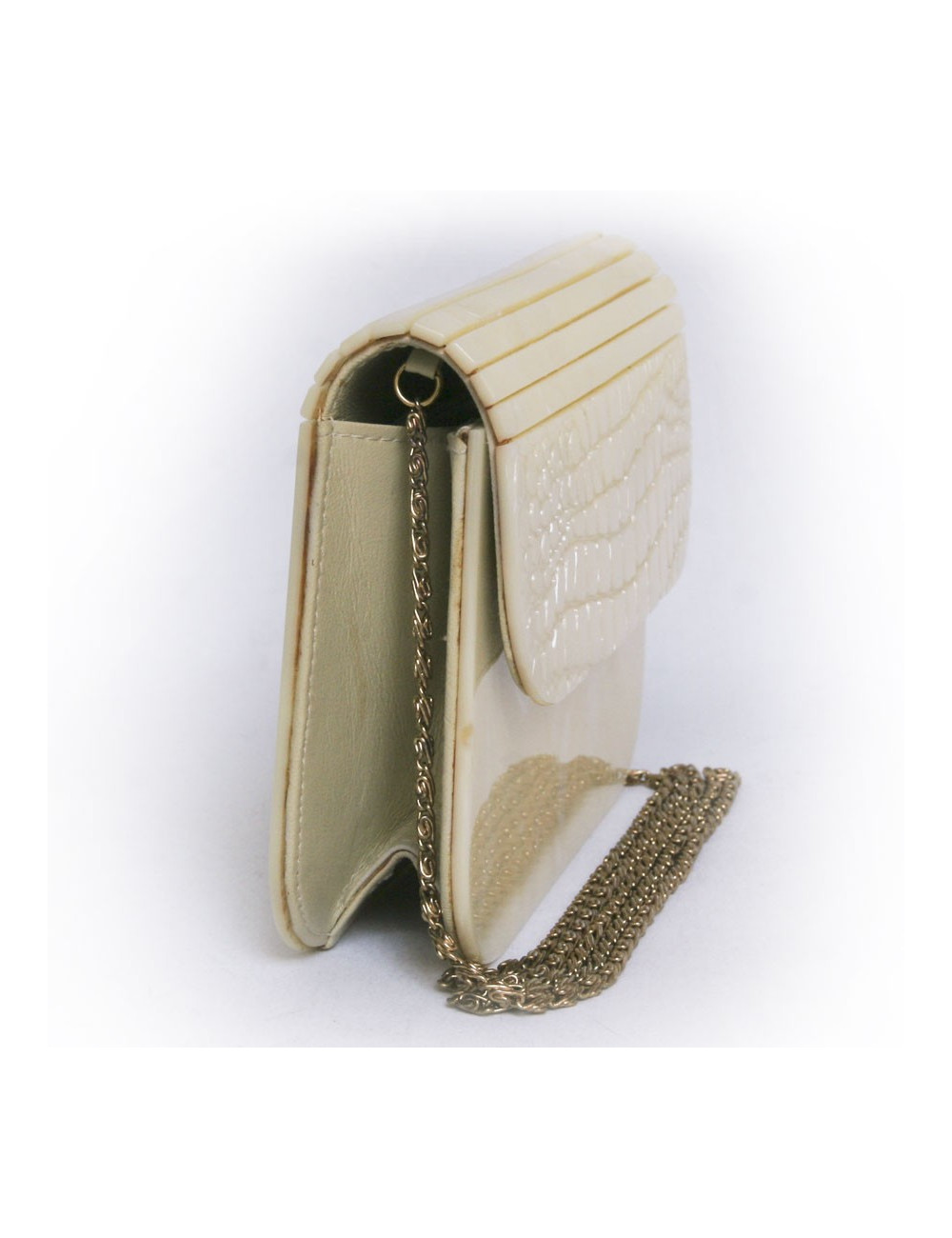 Sac du soir anonyme façon nacre