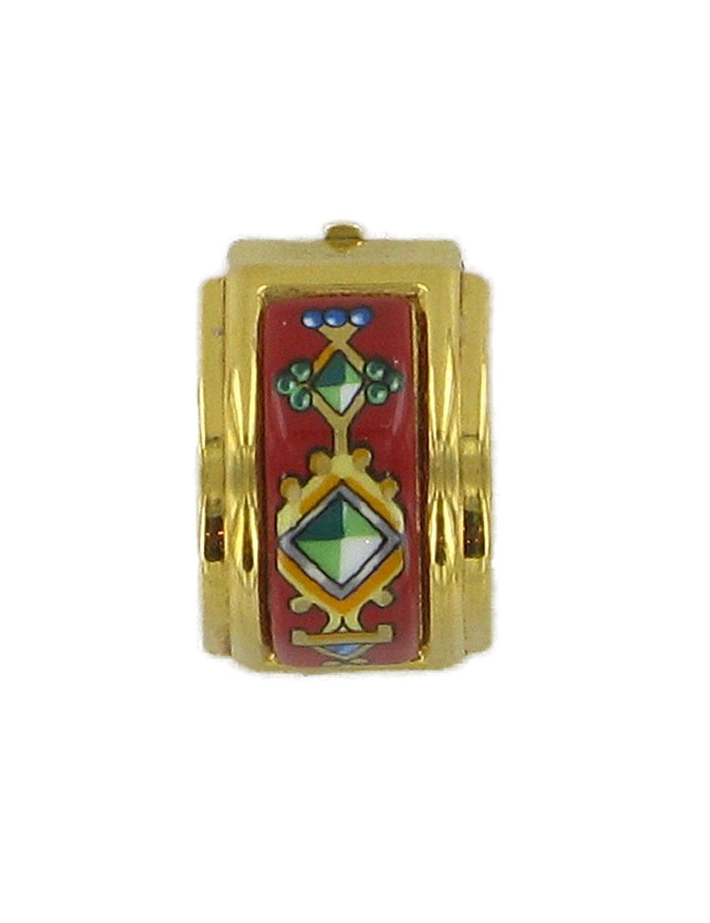 HERMES enamel ear clips