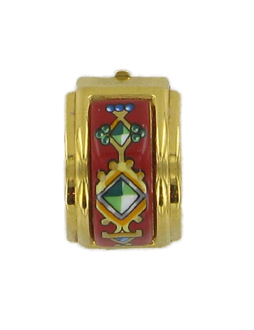 Clips d'oreilles émaillés HERMES