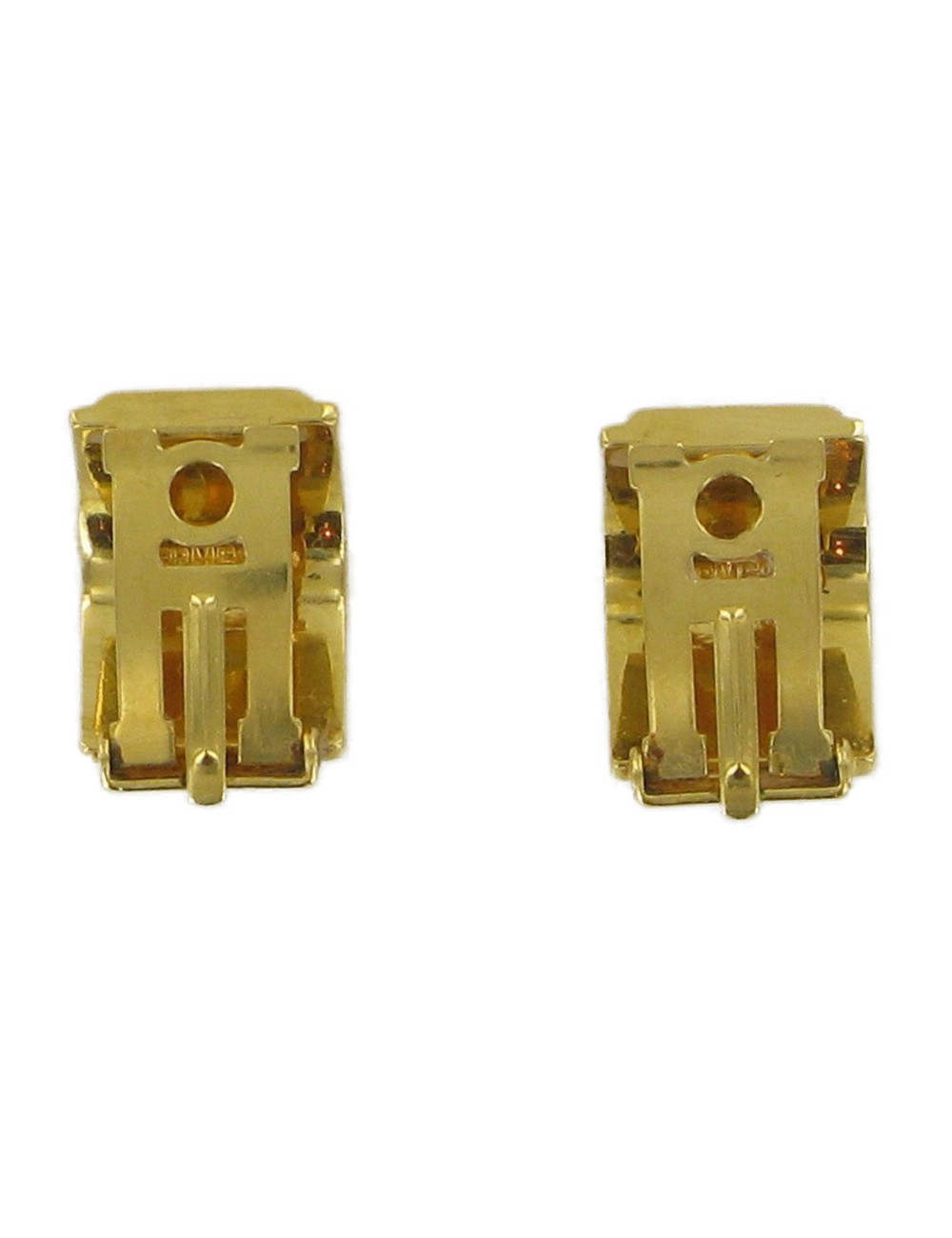 HERMES enamel ear clips