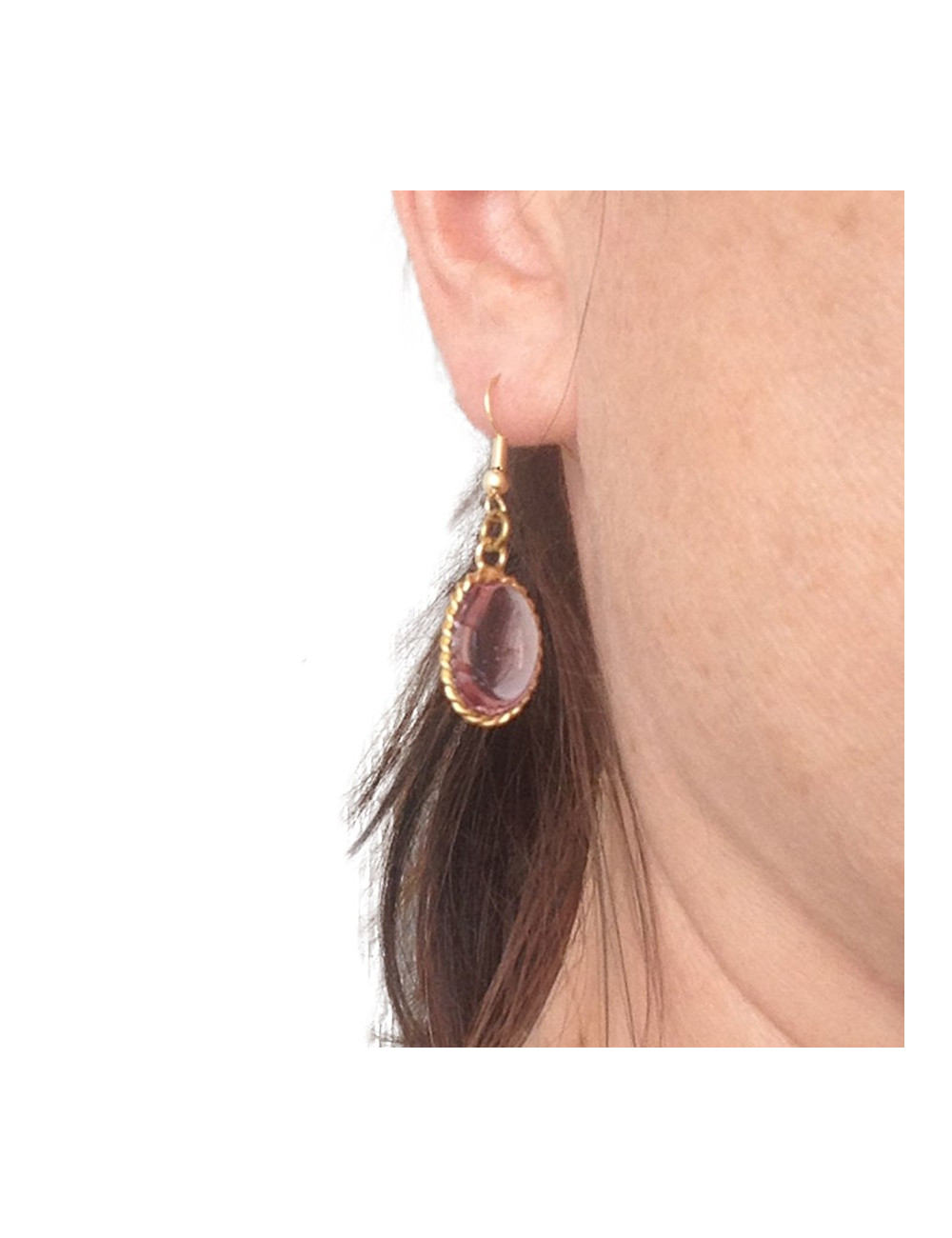 Clous MARGUERITE DE VALOIS parme transparent