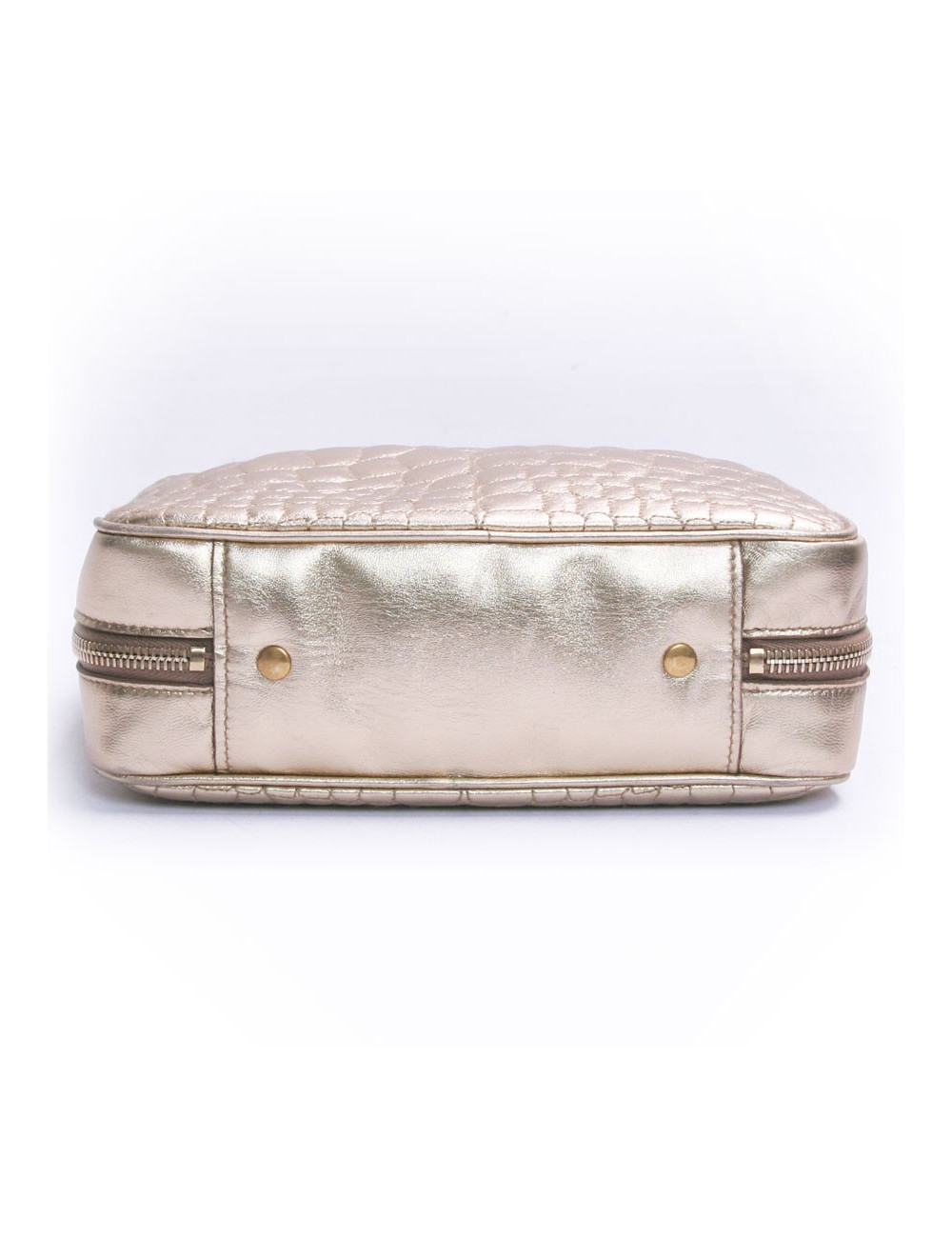 Mini sac YVES SAINT LAURENT cuir doré