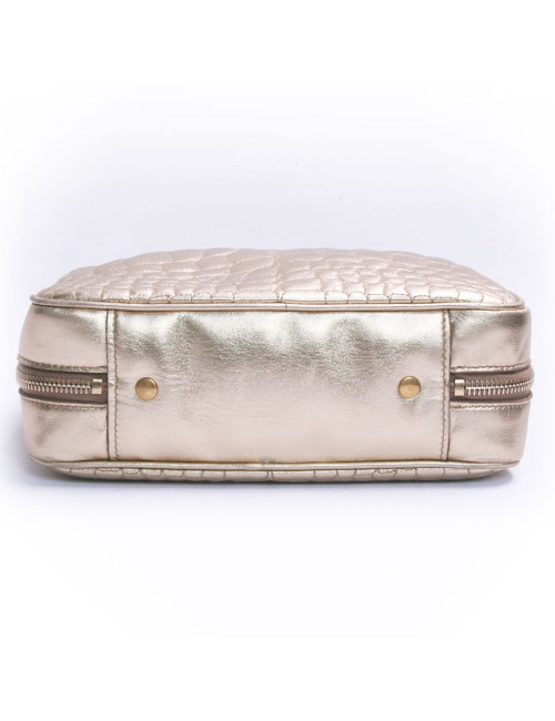 Mini sac YVES SAINT LAURENT cuir doré