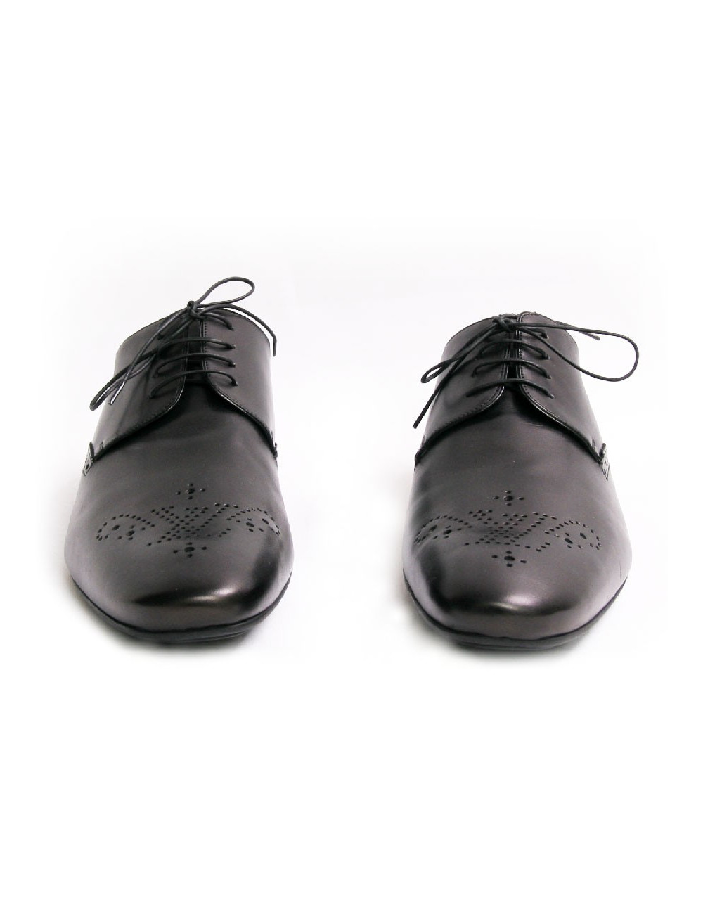Chaussures "Michigan derby" LOUIS VUITTON en cuir noir T43