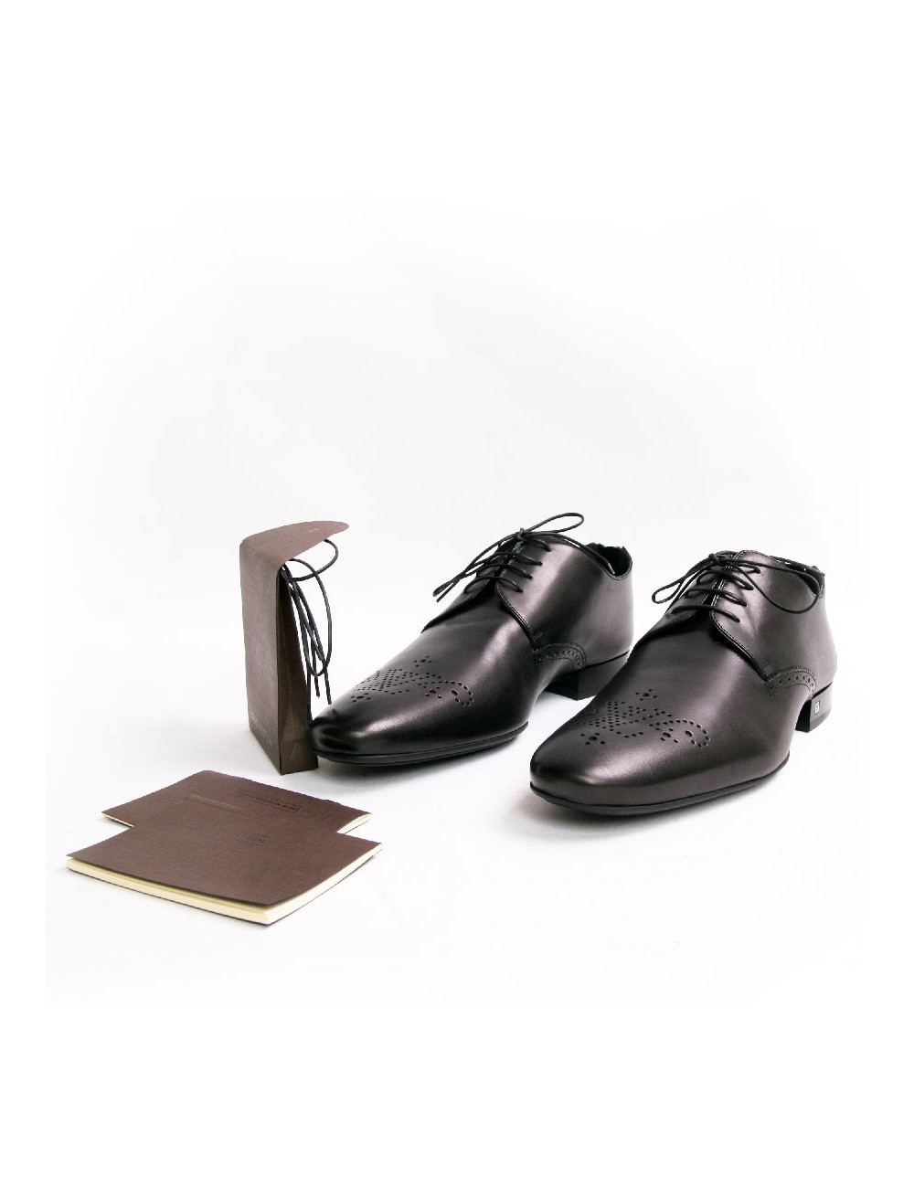 Chaussures "Michigan derby" LOUIS VUITTON en cuir noir T43