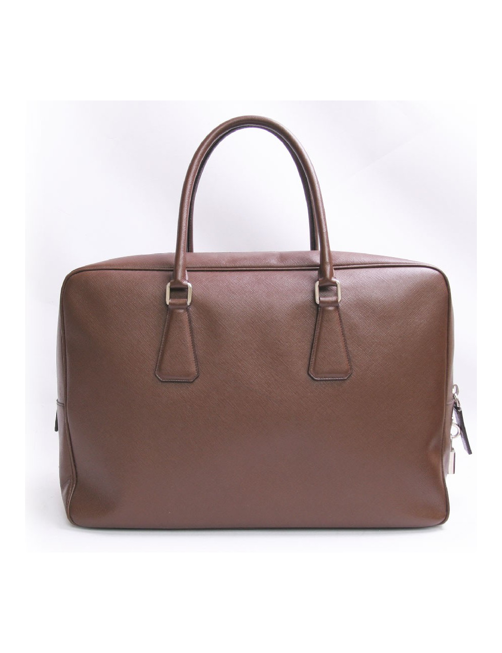Sac Prada en toile marron