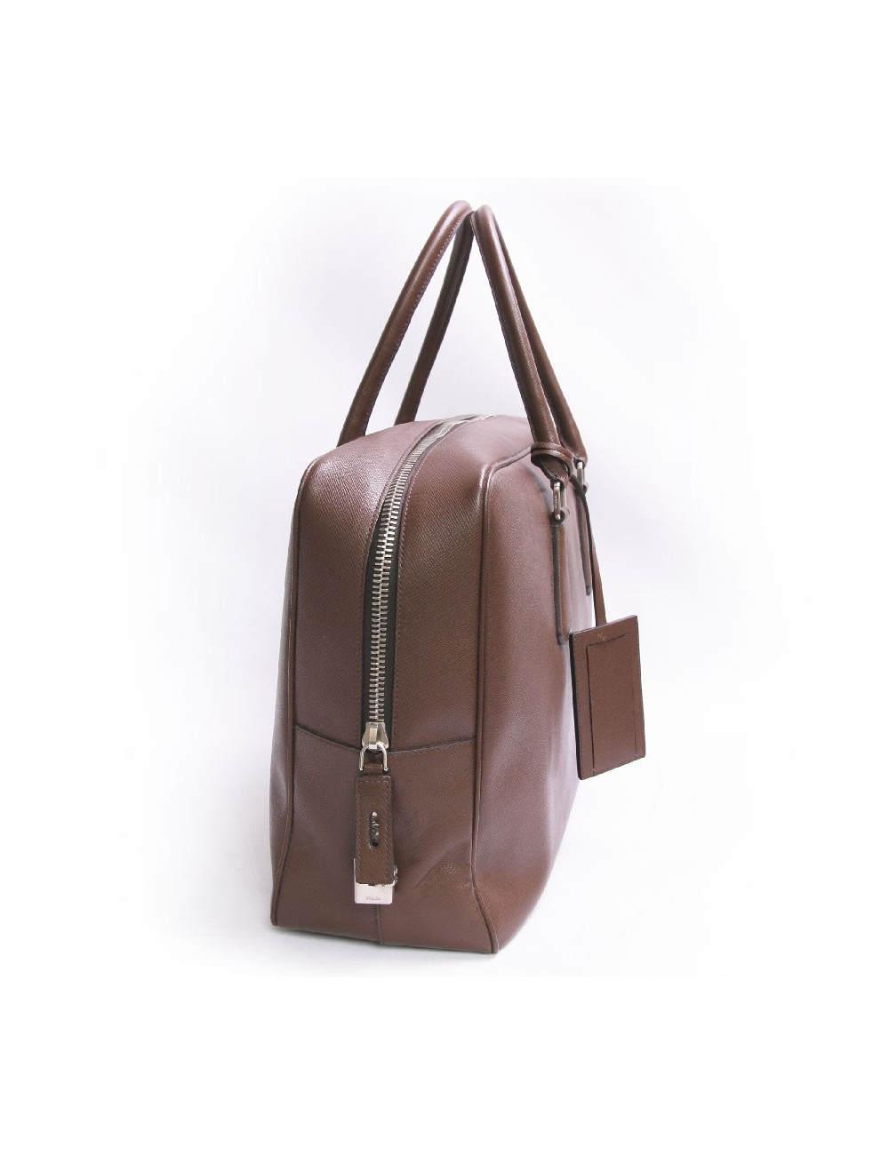 Sac PRADA en toile marron