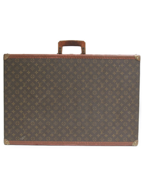 Valise cuir monogram LOUIS VUITTON