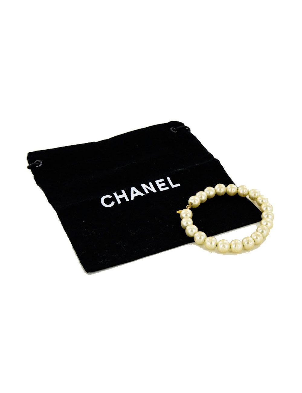 Bracelet  CHANEL en perles nacrées baroques vintage