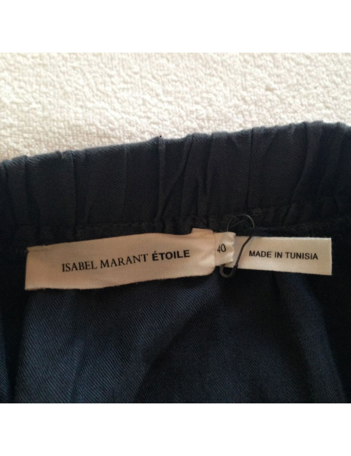 Robe Isabel Marant en lin ardoise, T40