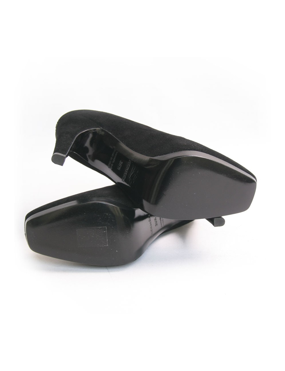 Boots HERMES T 39 daim noir