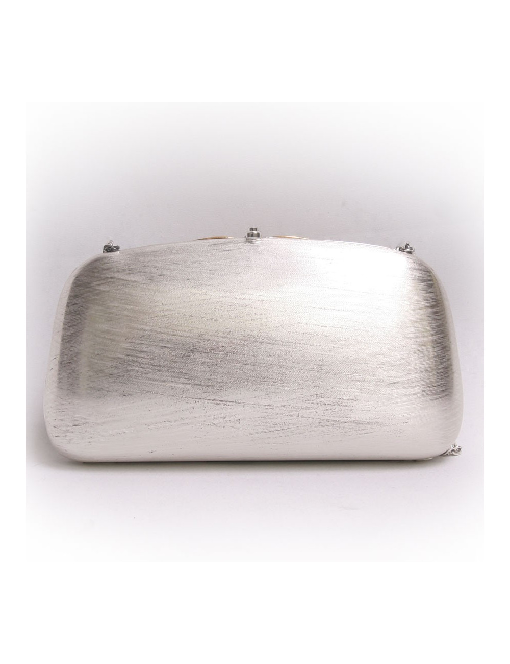 sac minaudière RODO  argentée et dorée