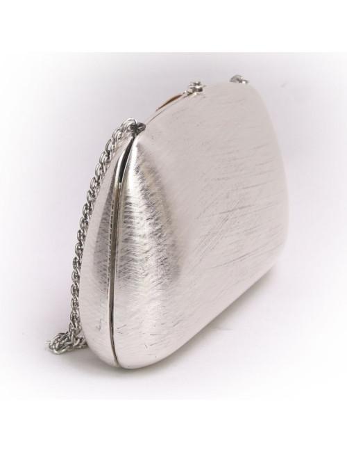 sac minaudière RODO  argentée et dorée