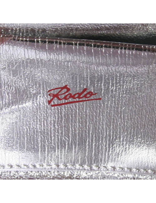 sac minaudière RODO  argentée et dorée