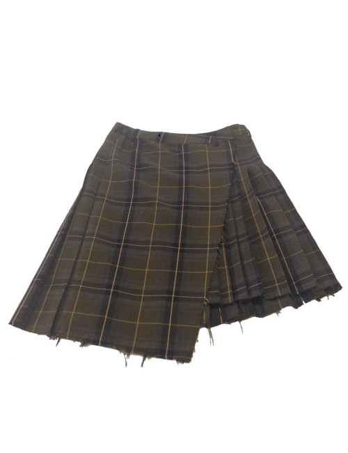 Jupe kilt Paul Smith kaki en laine, taille 40it