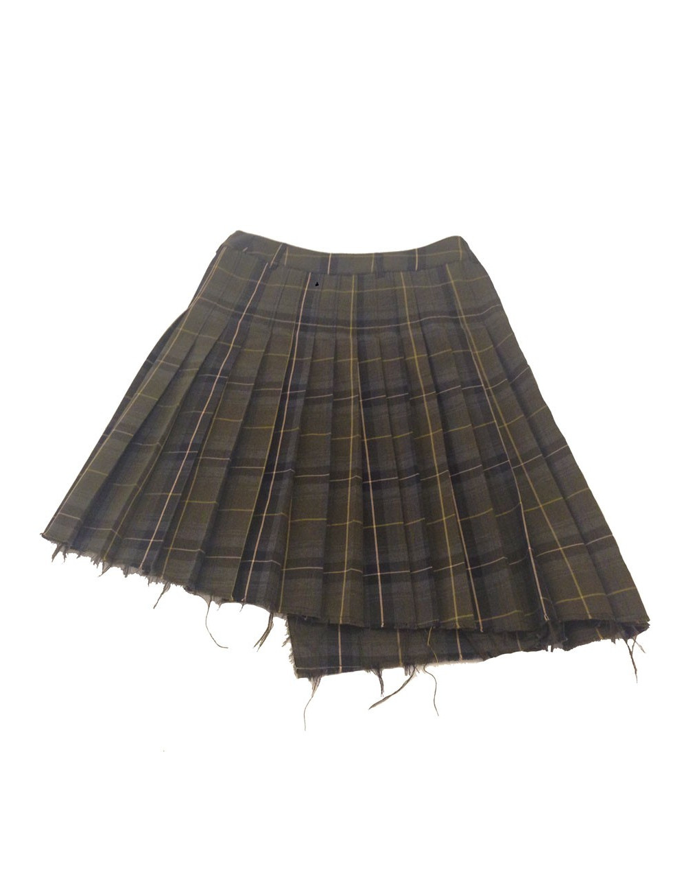 Jupe kilt Paul Smith kaki en laine, taille 40it