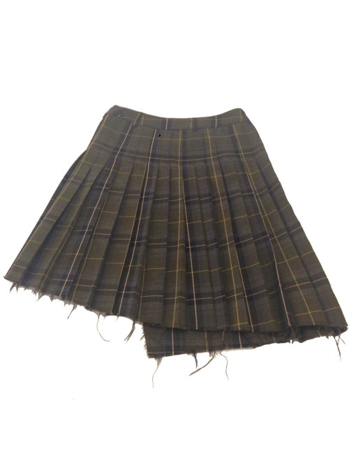 Jupe kilt Paul Smith kaki en laine, taille 40it