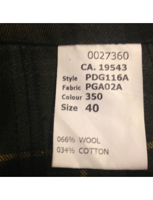 Jupe kilt Paul Smith kaki en laine, taille 40it