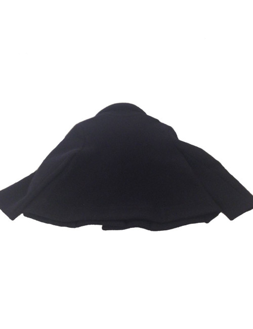 Tailleur jupe Vivienne Westwood en laine bouclée bleue marine