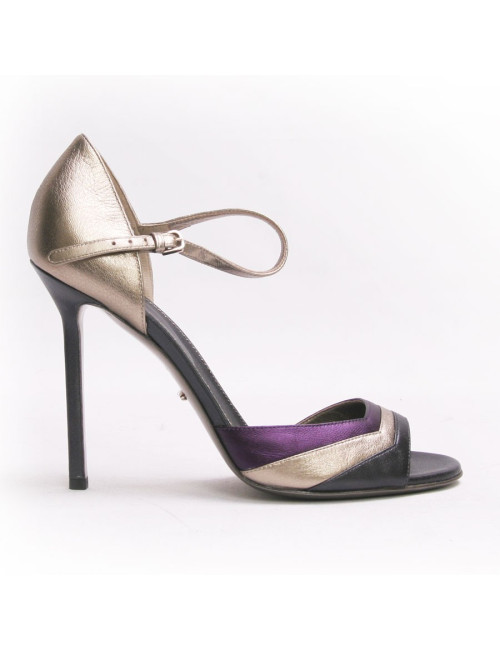 Sandales hautes SERGIO ROSSI T 39 multicolores