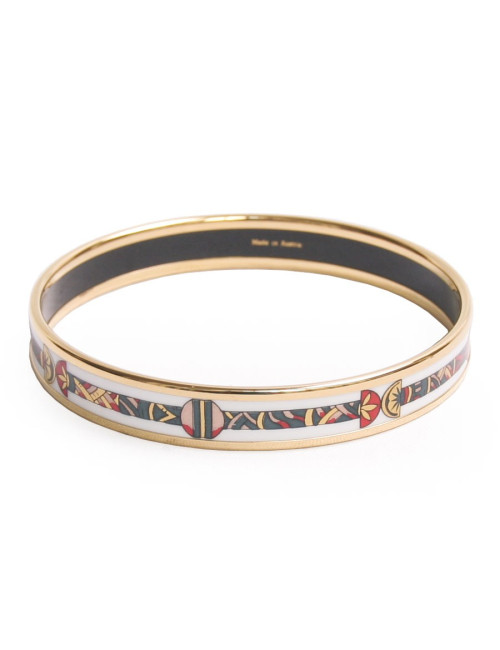 Bracelet HERMES en émail PM