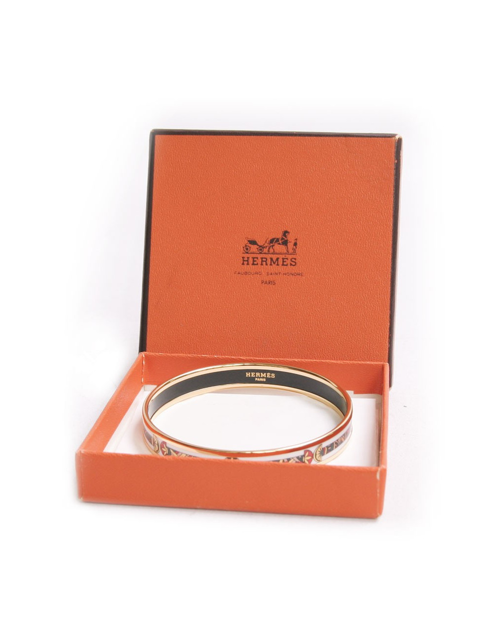 Bracelet HERMES en émail PM