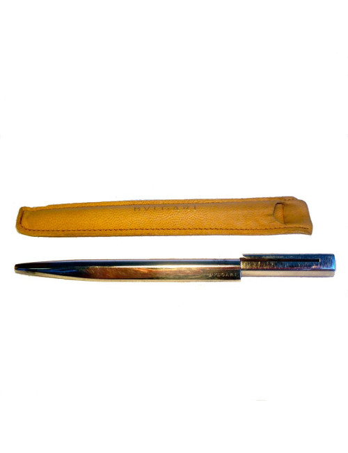 Stylo à bille BULGARI argent 