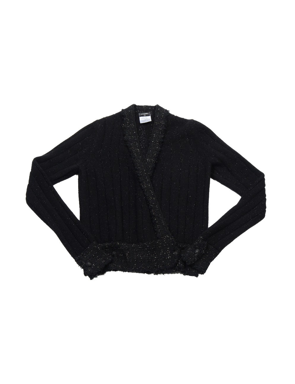 Blouson tricoté  CHANEL t 36 