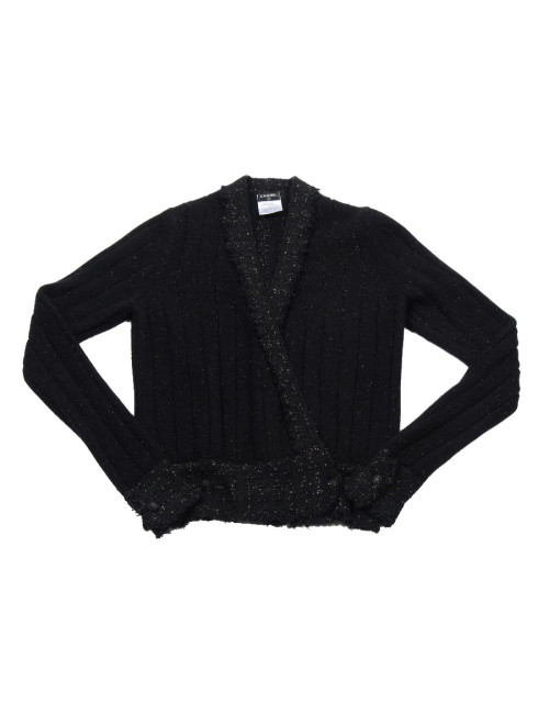 Blouson tricoté  CHANEL t 36 