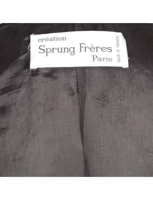 Pelisse SPRUNG FRERES cachemire et vison t L