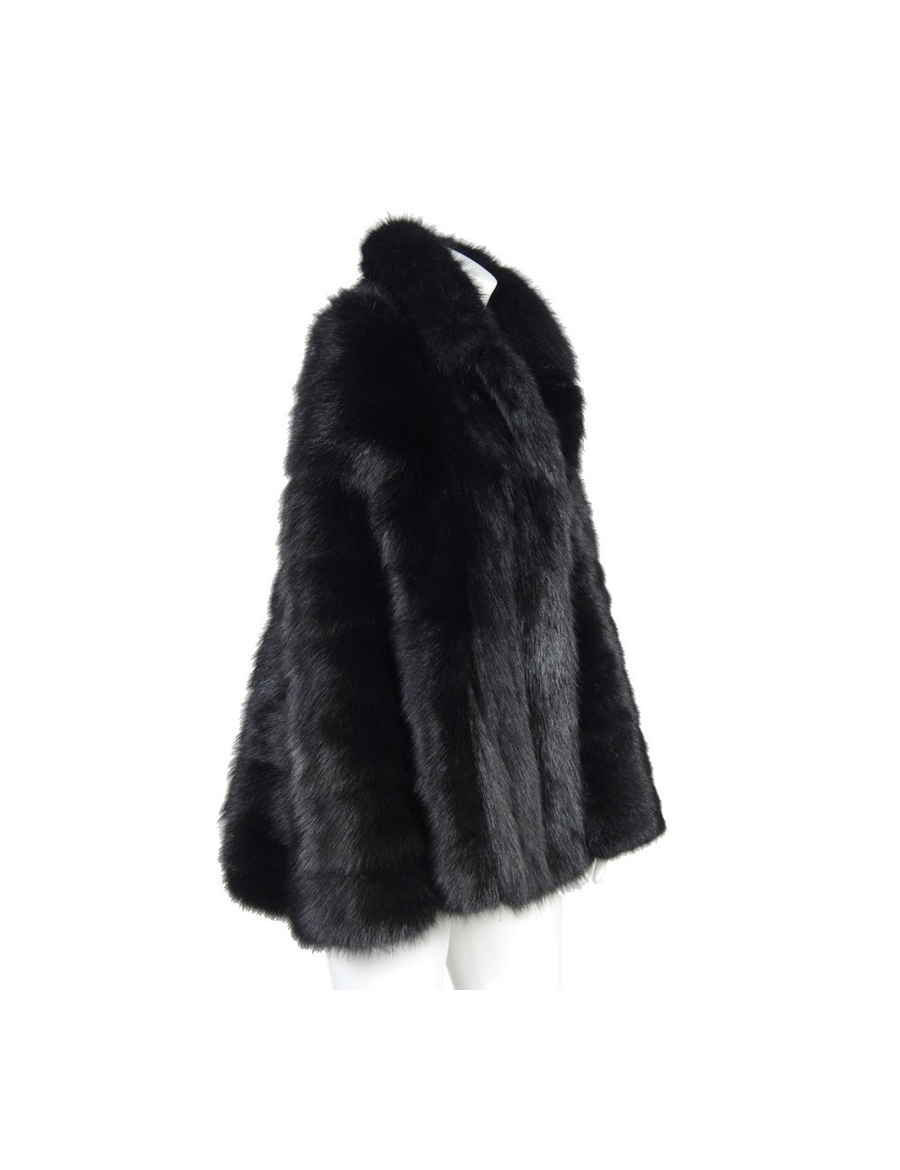 Cape  CHANEL vison noir 