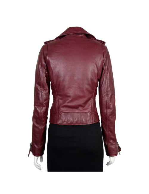 Veste cuir Balenciaga 