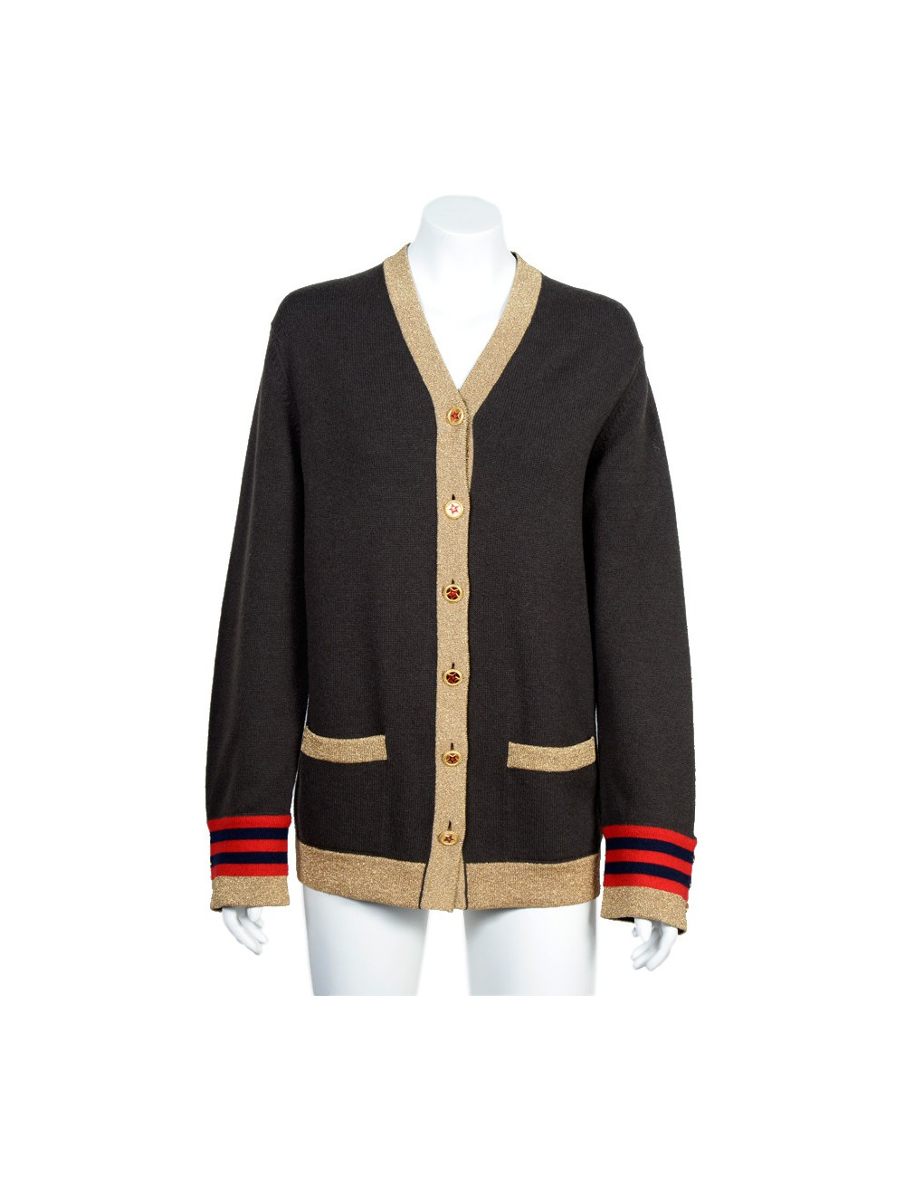 Long gilet CHANEL vintage t 36