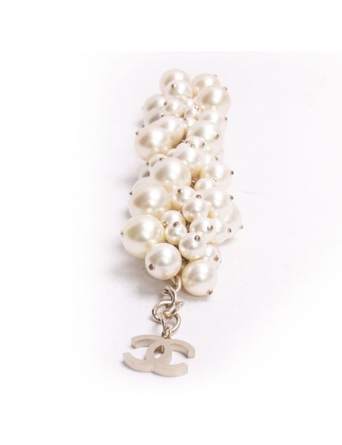 Bracelet CHANEL avec grosses perles nacrées
