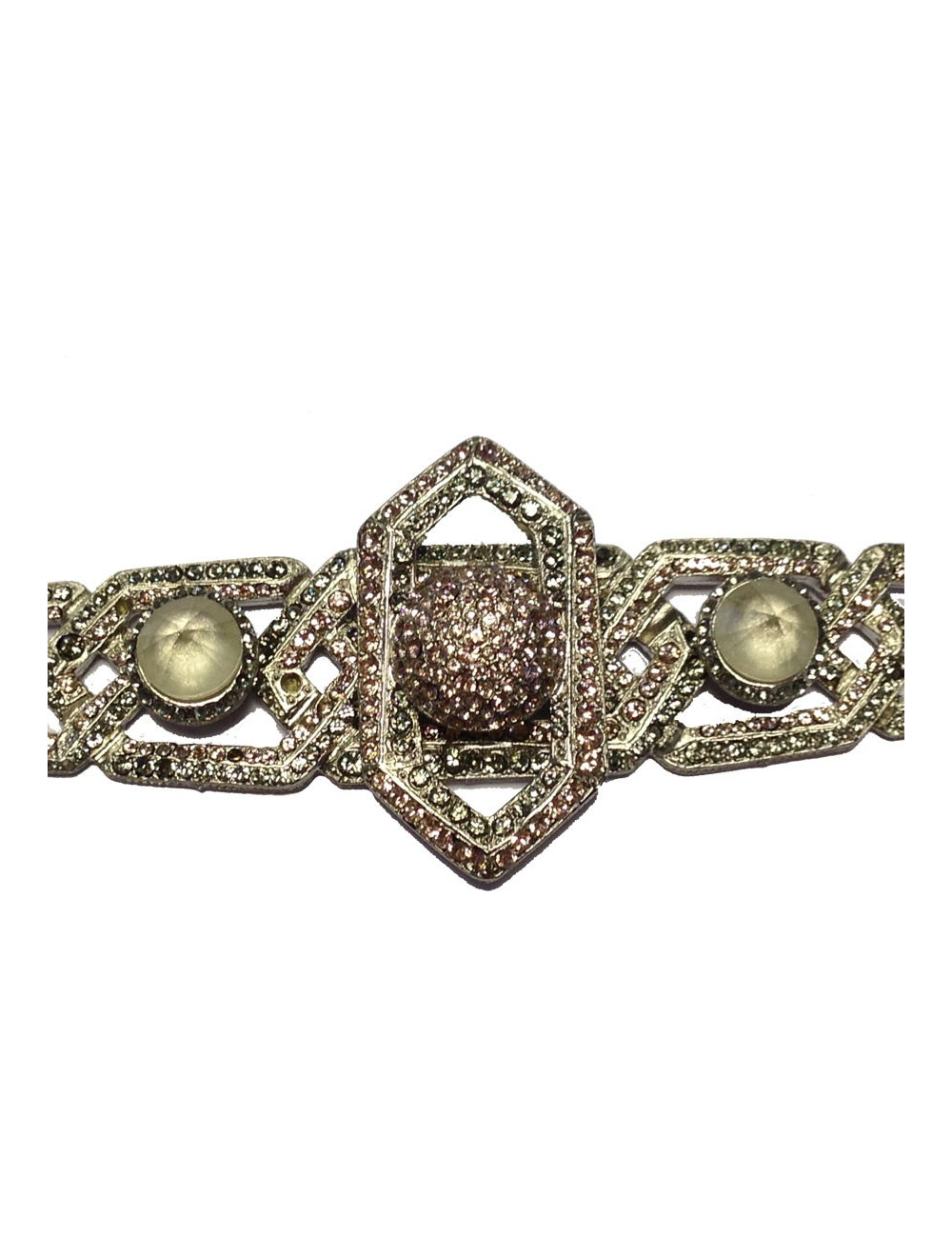 Collier CHANEL esprit "Art Déco"