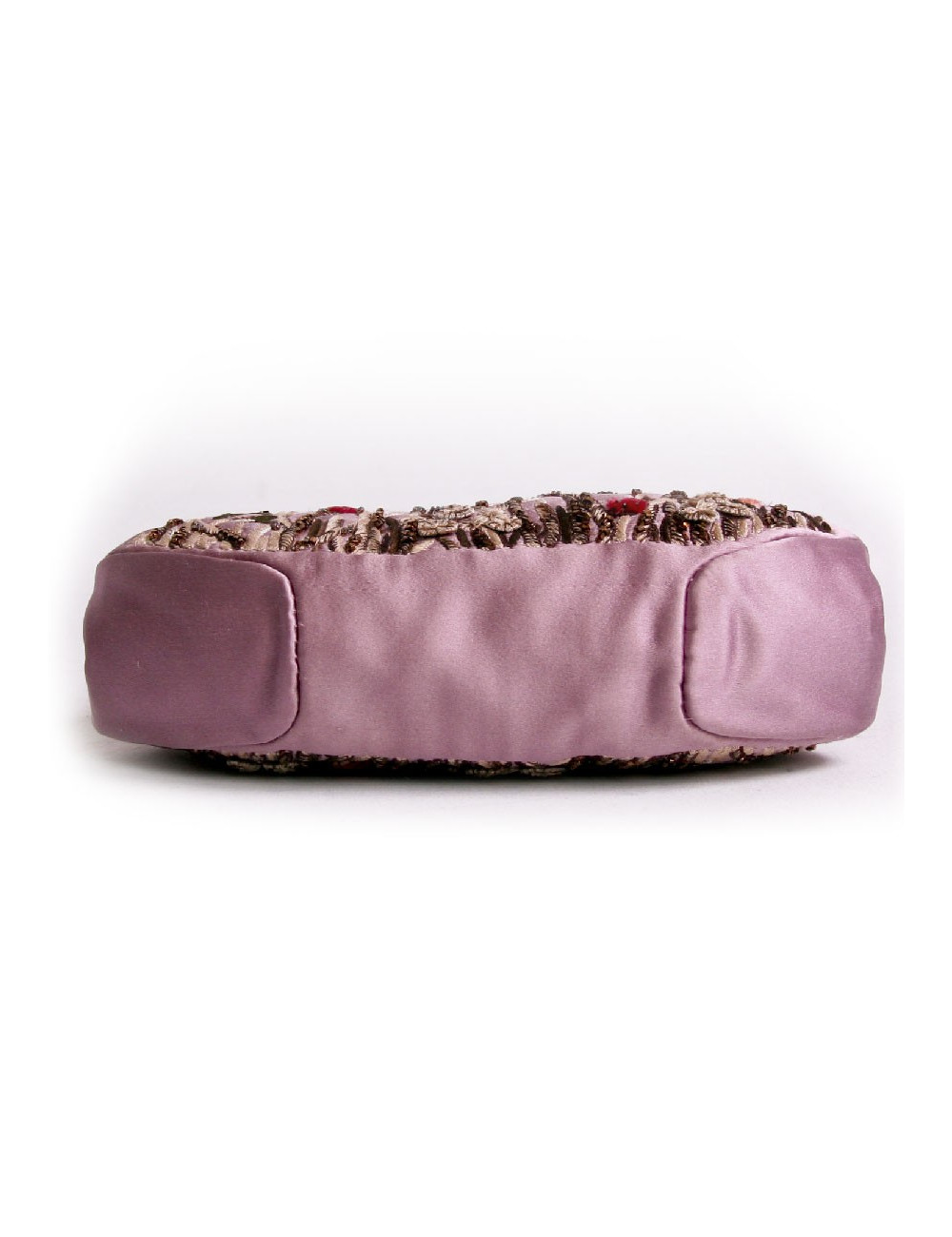 Mini sac du soir VALENTINO brodé violet