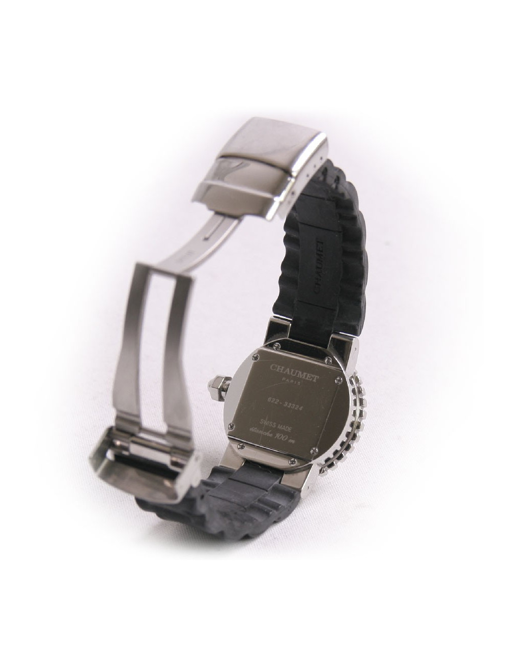 Montre CHAUMET "Class One" sertie de diamants