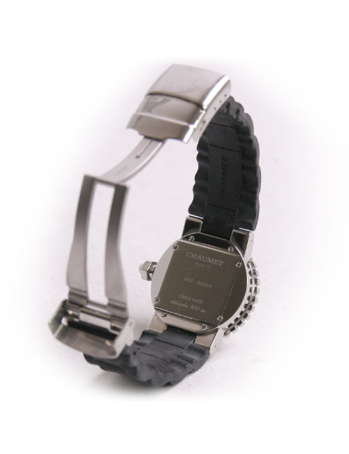 Montre CHAUMET "Class One" sertie de diamants