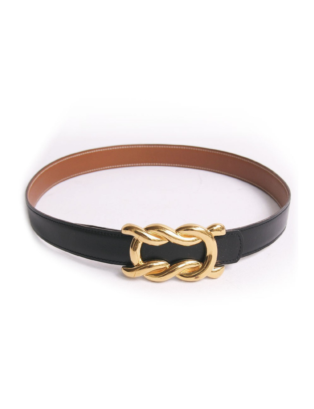 Ceinture HERMES "chaine d'ancre" t 76