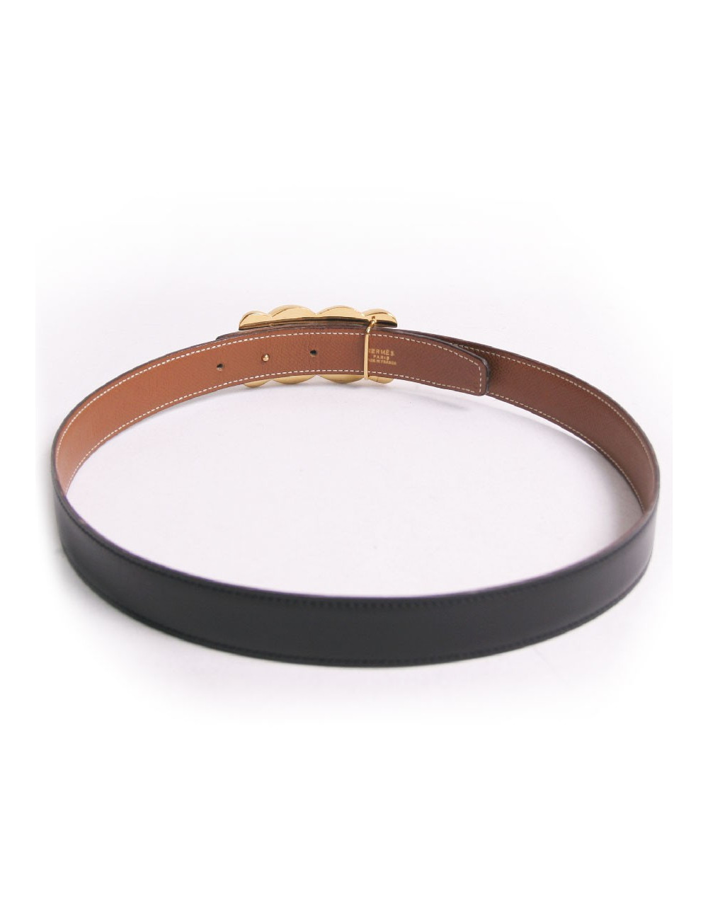 Ceinture HERMES "chaine d'ancre" t 76